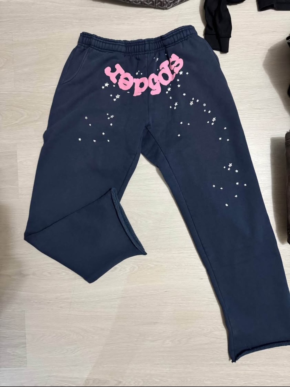 Navy Blue Spider sweatpants
